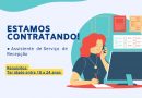 Vaga de Assistente de Serviço de Recepção