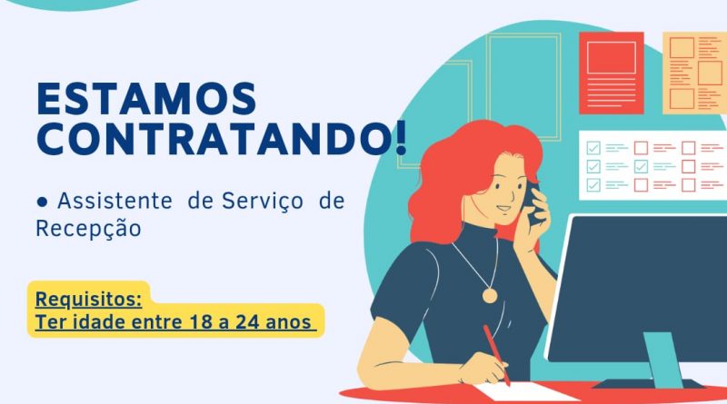 Vaga de Assistente de Serviço de Recepção